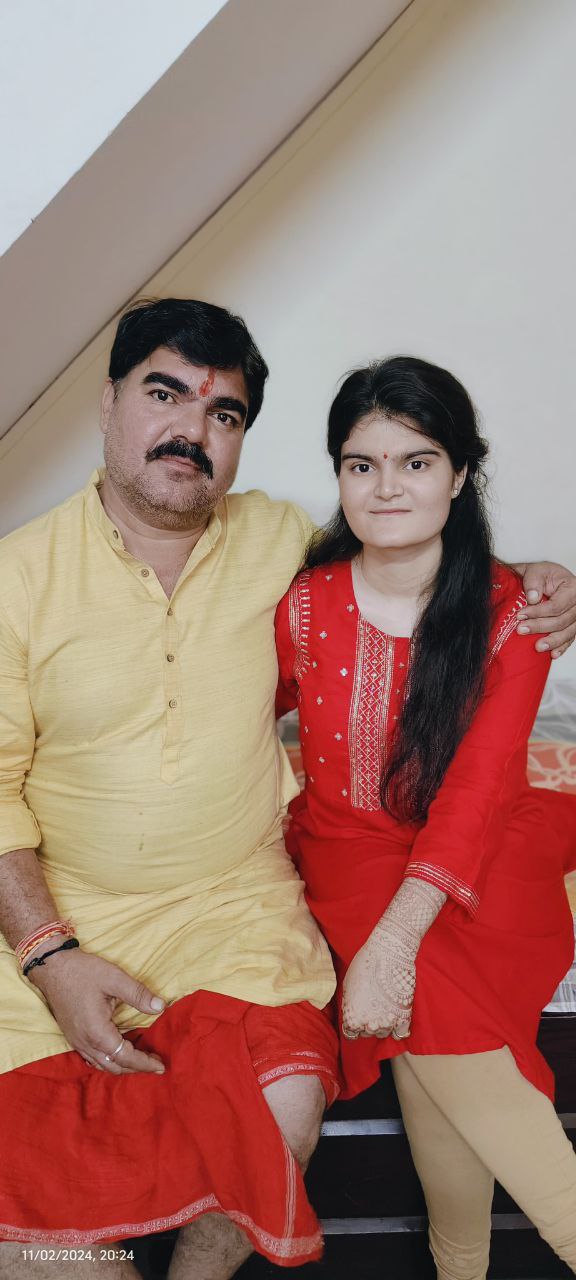 Papa and me